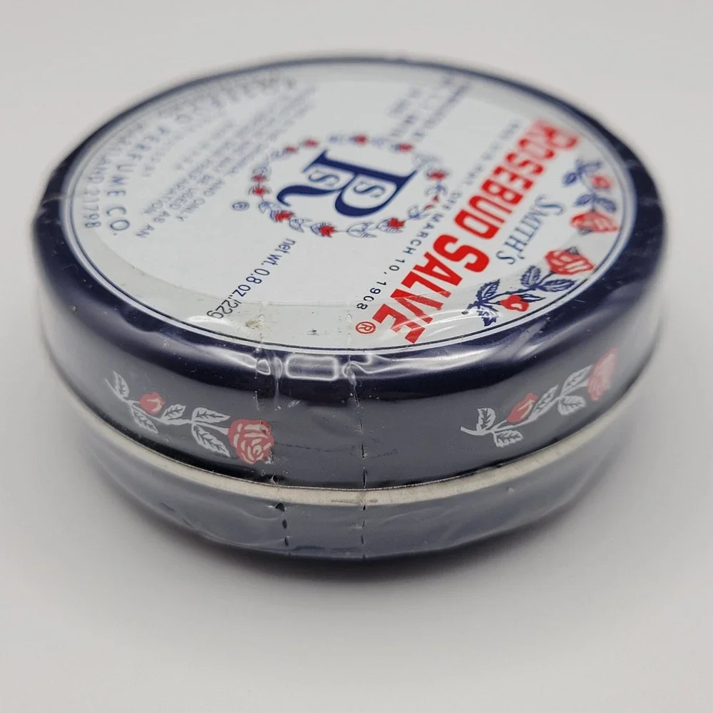 Smith's Rosebud Salve Multi-Purpose Lip Balm Skin Ointment 0.8oz Tin New